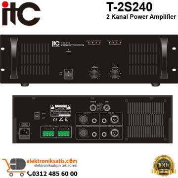 ITC T-2S240 2 Kanal Power Amplifier