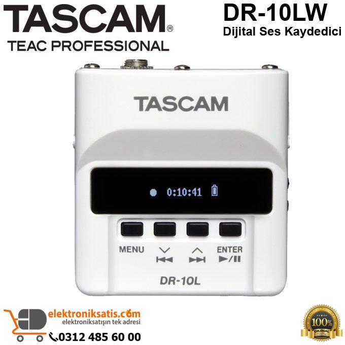 Tascam DR-10LW Dijital Ses Kaydedici