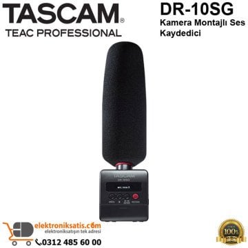 Tascam DR-10SG Kamera Montajlı Ses Kaydedici