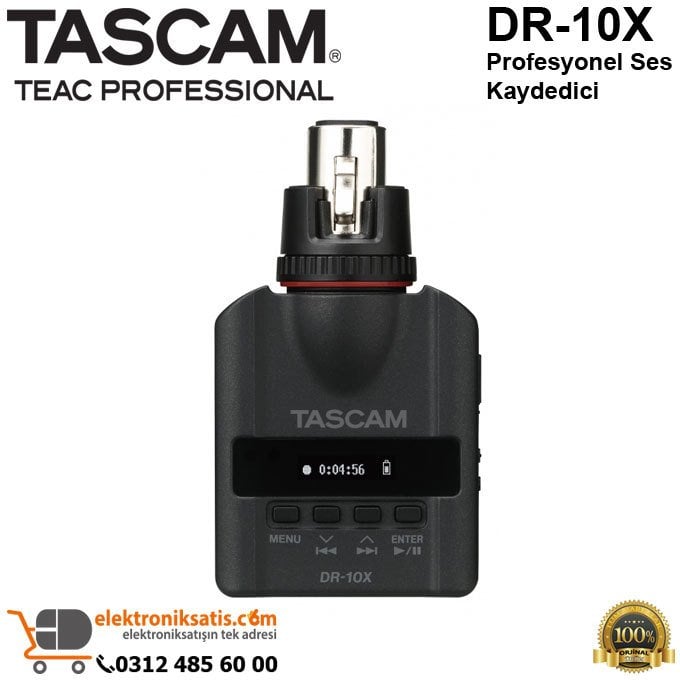 Tascam DR-10X Profesyonel Ses Kaydedici