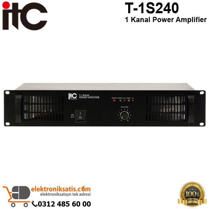 ITC T-1S240 1 Kanal Power Amplifier