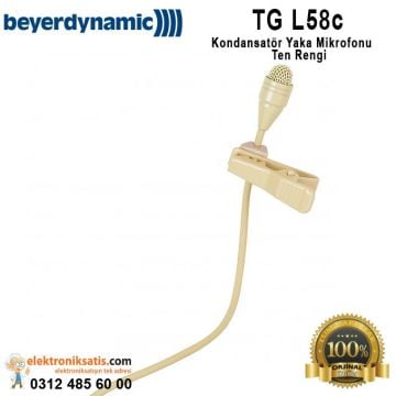 Beyerdynamic TG L58c Kondansatör Yaka Mikrofon Ten Rengi