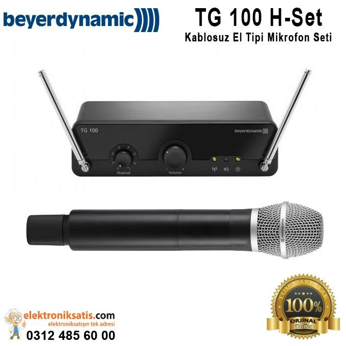 Beyerdynamic TG 100 H-Set Kablosuz El Tipi Mikrofon Seti