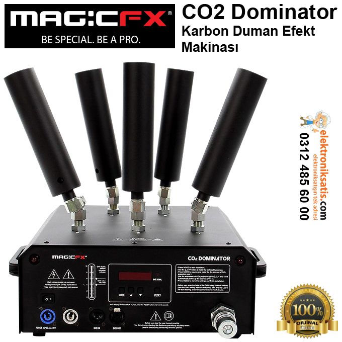 Magicfx CO2 Dominator Karbon Duman Efekt Makinası