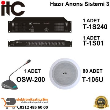 ITC Hazır Anons Sistemi 3