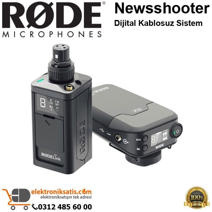 RODE Newsshooter Dijital Kablosuz Sistem