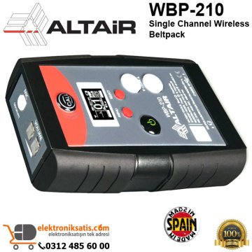 Altair WBP-210 Single Channel Wireless Beltpack