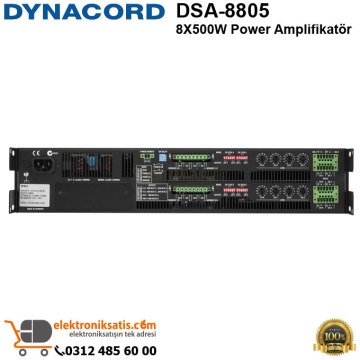 Dynacord DSA-8805 8X500W Power Amplifikatör