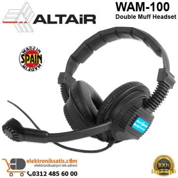 Altair WAM-100 Double Muff Headset