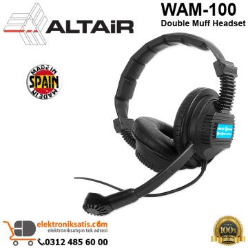 Altair WAM-100 Double Muff Headset