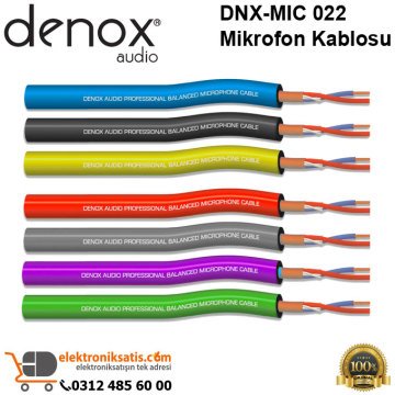 Denox DNX-MIC 022 Mikrofon Kablosu 100 metre
