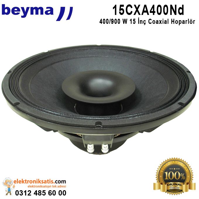 Beyma 15CXA400Nd 400-900 Watt 15'' (38cm) Coaxial Hoparlör