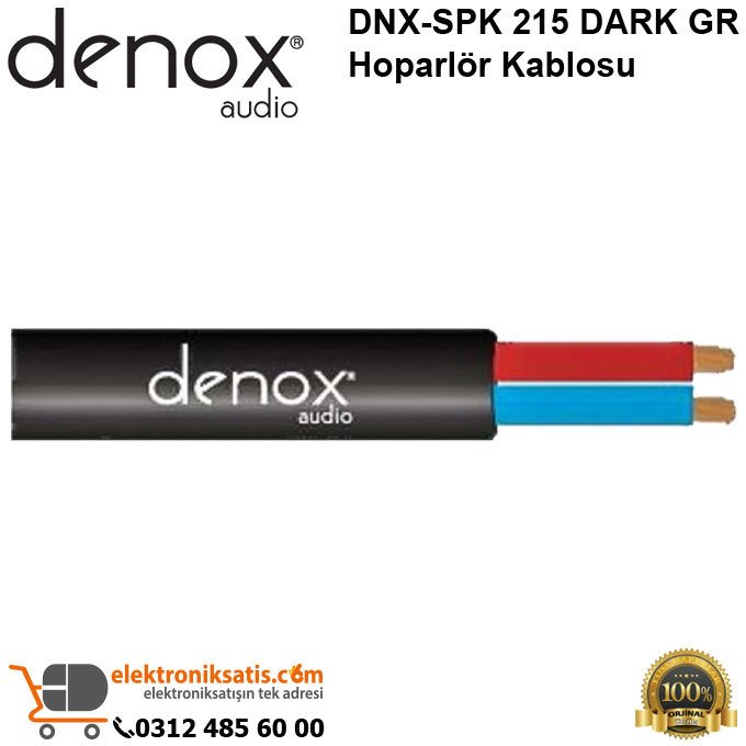 Denox DNX-SPK 215 DARK GR Hoparlör Kablosu