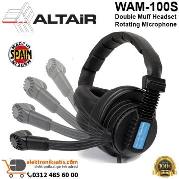 Altair WAM-100S Double Muff Headset