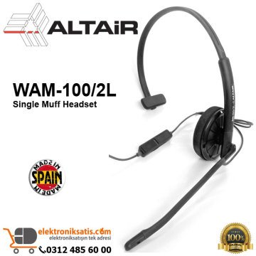 Altair WAM-100/2L Single Muff Headset