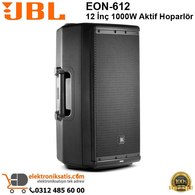JBL EON-612 12 inç 1000W Aktif Hoparlör