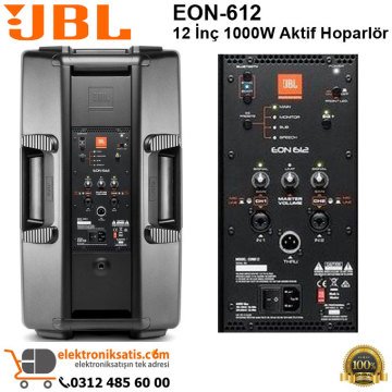 JBL EON-612 12 inç 1000W Aktif Hoparlör