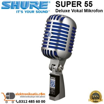 Shure Super 55 Deluxe Vokal Mikrofon