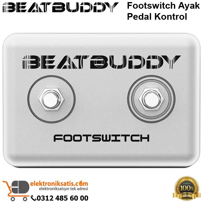 BeatBuddy Dual Footswitch Ayak Pedal Kontrol