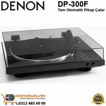 Denon DP-300F Siyah Tam Otomatik Pikap Çalar