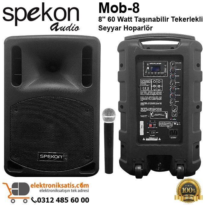 Spekon Mob-8 Seyyar Hoparlör