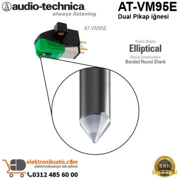 Audio Technica AT-VM95E Dual Pikap iğnesi