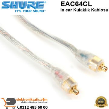 Shure EAC64CL in ear Kulaklık Kablosu