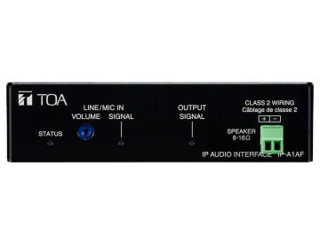 TOA IP-A1AF E00 IP Ses Arayüzü IP AUDIO INTERFACE