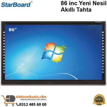 StarBoard 86 inc Yeni Nesil Akıllı Tahta