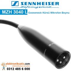 Sennheiser MZH 3040 L Masa Tipi Gooseneck Kaz Boynu Kürsü Mikrofon