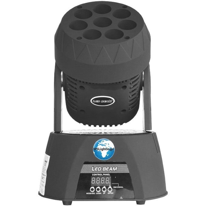 WSLightings WSL8X12W Led Mini Beam Moving Head Light