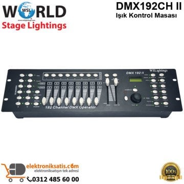 WSLightings DMX192CH II Işık Kontrol Masası