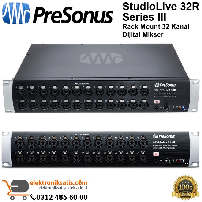 PRESONUS StudioLive 32R 32 Kanal Dijital Mikser