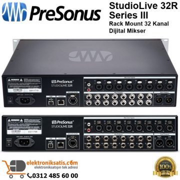 PRESONUS StudioLive 32R 32 Kanal Dijital Mikser