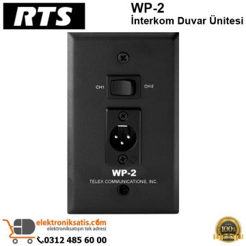 RTS WP-2 İnterkom Duvar Ünitesi