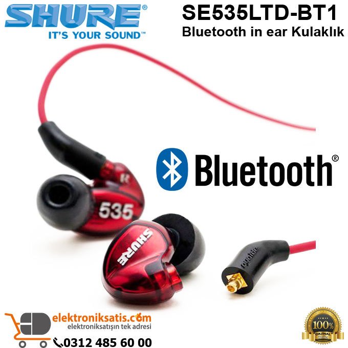 Shure SE535LTD-BT1 Bluetooth in ear Kulaklık