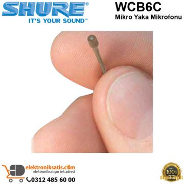 Shure WCB6C Mikro Yaka Mikrofonu