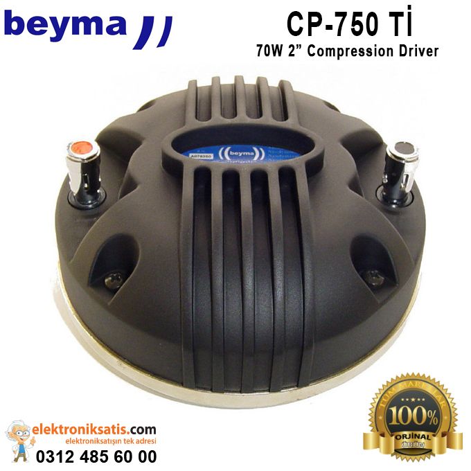 Beyma CP-750 Tİ 70 Watt 2'' (5cm) Compression Driver