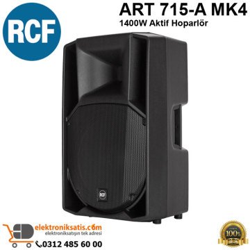 RCF ART 715-A MK4 1400W Aktif Hoparlör