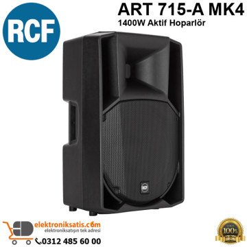 RCF ART 715-A MK4 1400W Aktif Hoparlör