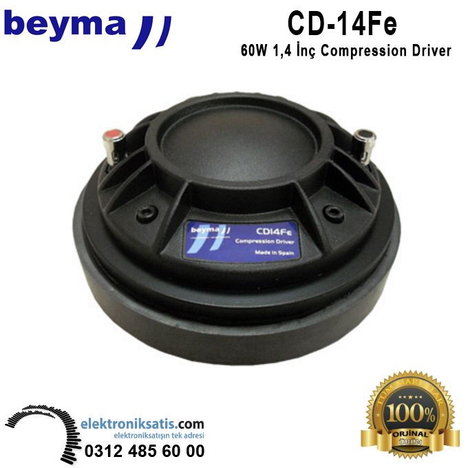 Beyma CD-14Fe 70 Watt 1,4'' (36 mm) Compression Driver