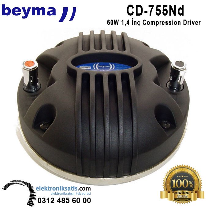 Beyma CP-755Nd 60 Watt 1,4'' (36 mm) Compression Driver