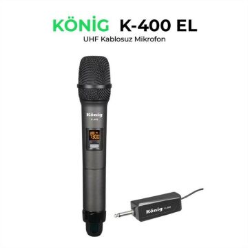 König K-400E Wireless El Mikrofonu