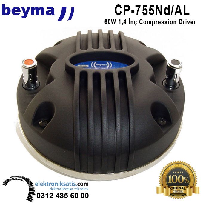 Beyma CP-755Nd/AL 60 Watt 1,4'' (36 mm) Compression Driver