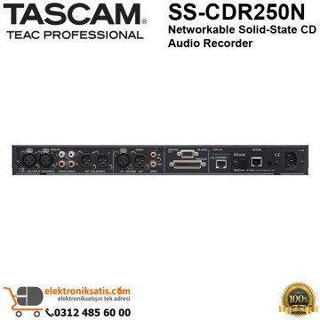 Tascam SS-CDR250N Networkable Solid-State CD Audio Recorder