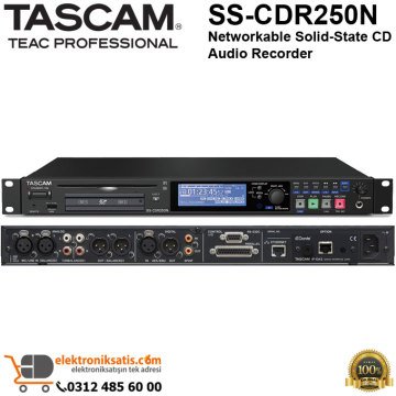 Tascam SS-CDR250N Networkable Solid-State CD Audio Recorder