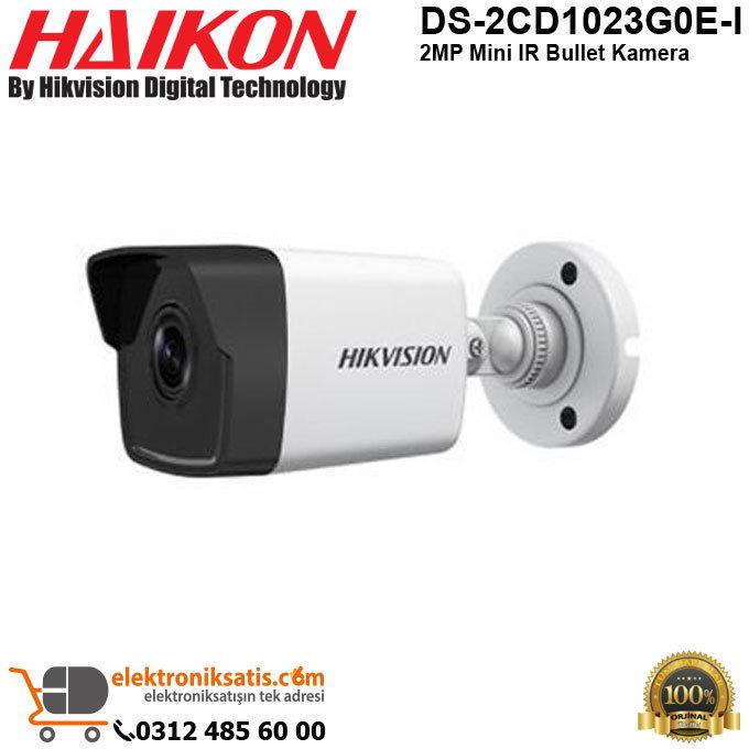 Haikon DS-2CD1023G0E-I 2MP Mini IR Bullet Kamera