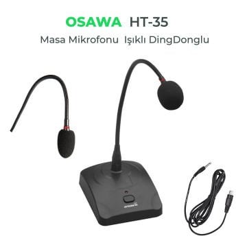 OSAWA HT-35 Ding Donglu Kürsü Mikrofonu