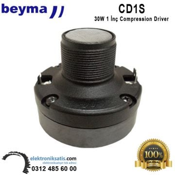 Beyma CD1S 30 Watt 1'' (25 mm) Compression Driver