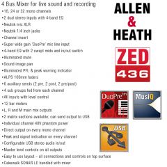 Allen Heath ZED 436 Ses Mikseri